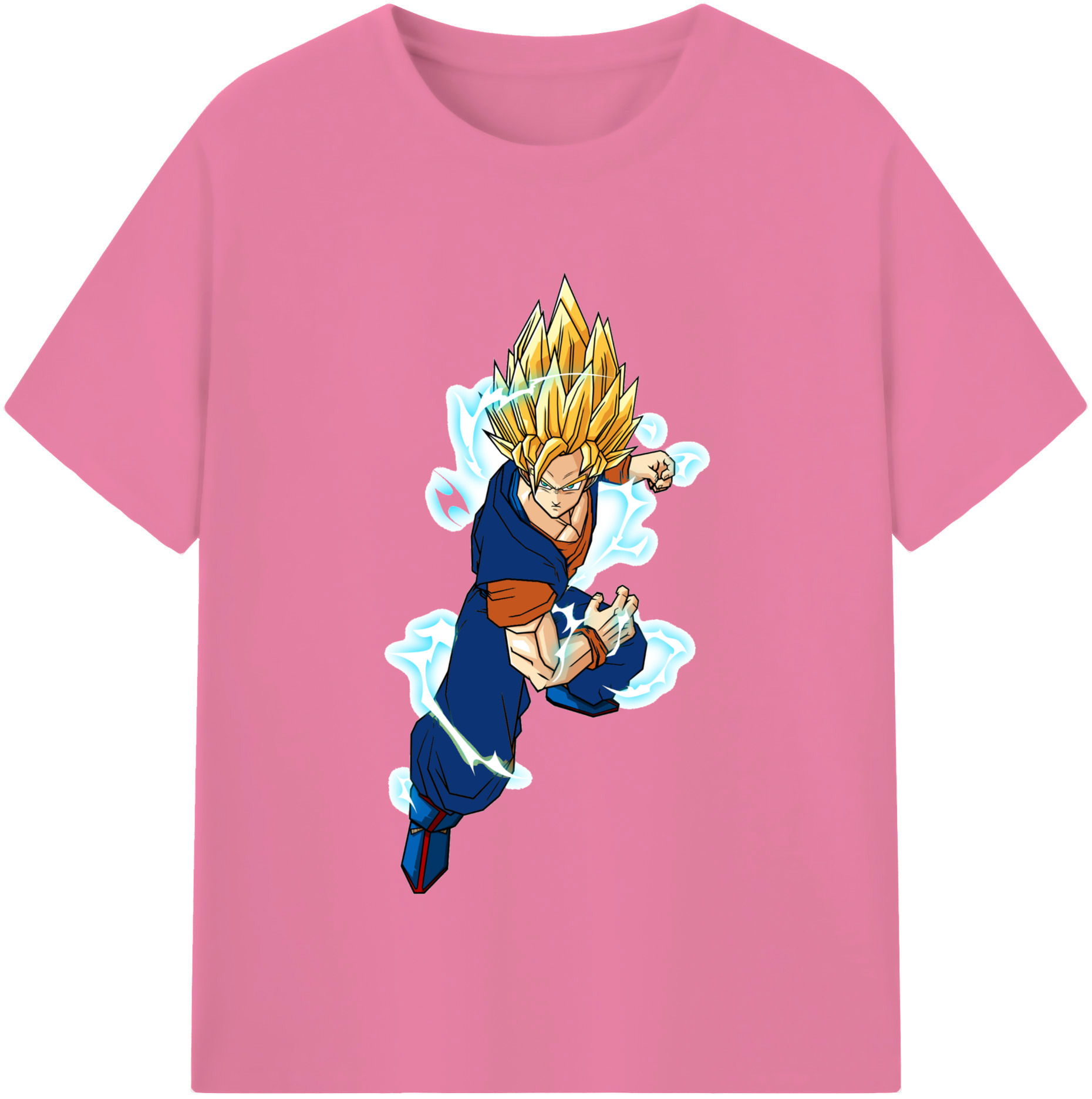 （画像用） ドラゴンボール 孫 悟飯（そんごはん）DRAGON BALL Son Gohan 綿100％半袖Tシャツ（フロントプリント）
